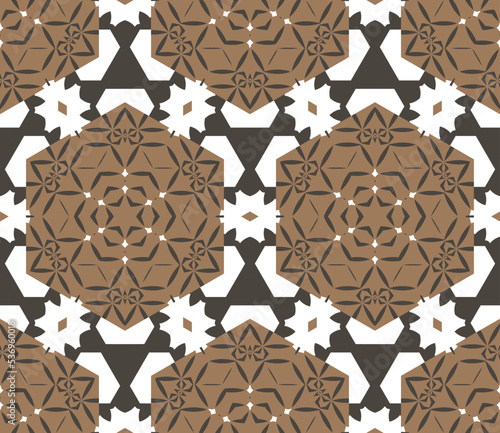 Abstract geometric pattern. A seamless background, vintage texture.	