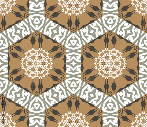 Abstract geometric pattern. A seamless background, vintage texture.	