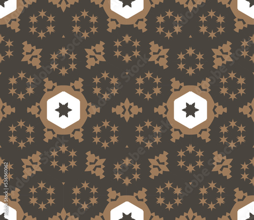 Abstract geometric pattern. A seamless background, vintage texture.	