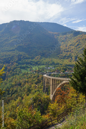 bridge in the mountains