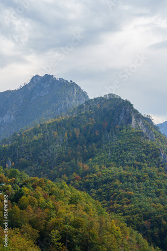 landscape in the mountains