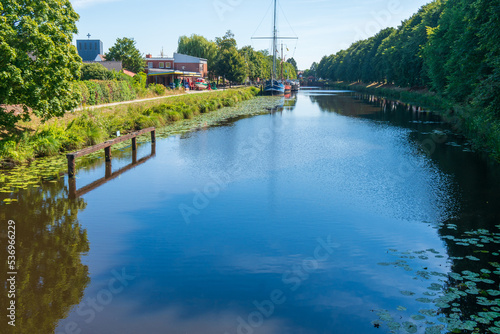The Rutenbrock Canal in Haren (Ems), Lower Saxony, Germany photo