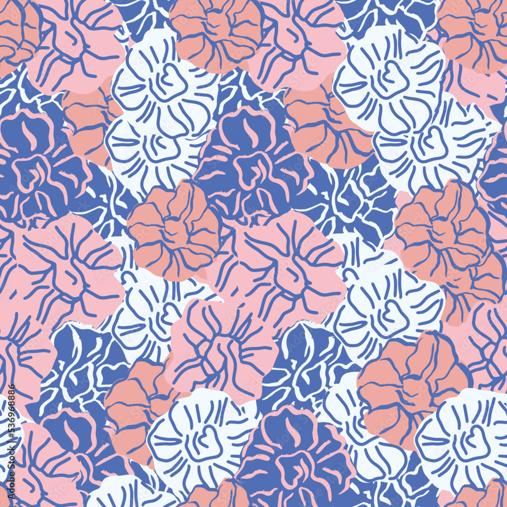 Creative design with floral pattern. Hand drawn abstract flowers. Botanical artistic background with blossom. Fashion vector for invitation, card, cover book, clothes, textile, fabric, art. Creative design with floral pattern. Hand drawn abstract flowers. Botanical artistic background with blossom. Fashion vector for invitation, card, cover book, clothes, textile, fabric, art.