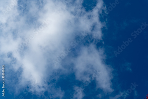 Blue sky with cloud. White clouds on the blue sky perfect for the background