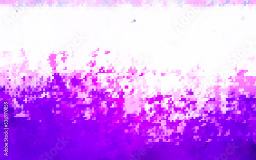 Light Purple vector pattern in square style.