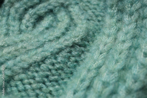 Knitted sweater texture on whole background, close up