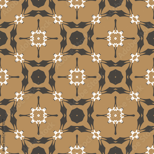 Abstract geometric pattern. A seamless background, vintage texture.	