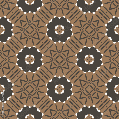 Abstract geometric pattern. A seamless background, vintage texture.	