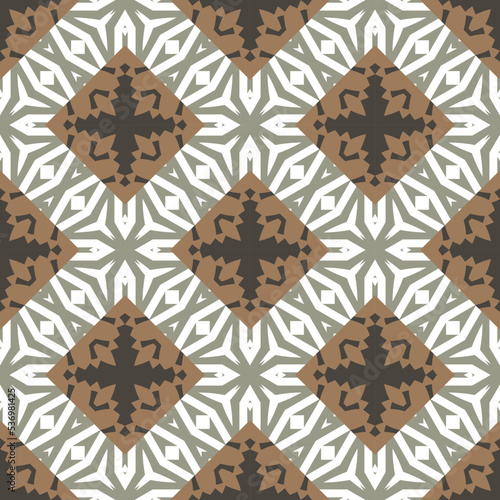 Abstract geometric pattern. A seamless background, vintage texture.	