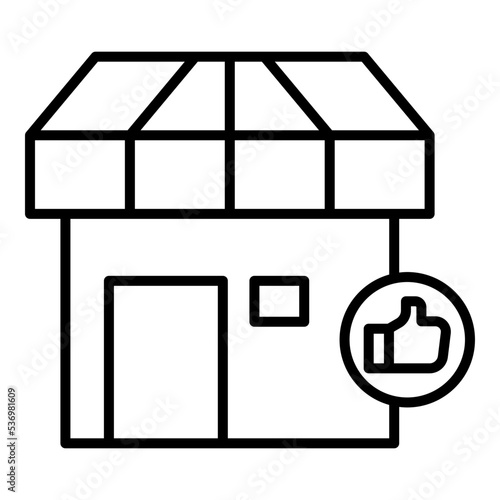 Satisfactory store service rating