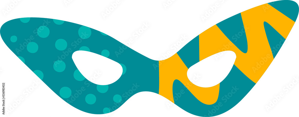 Carnival mask. Illustration. Carnival mask. Illustration.