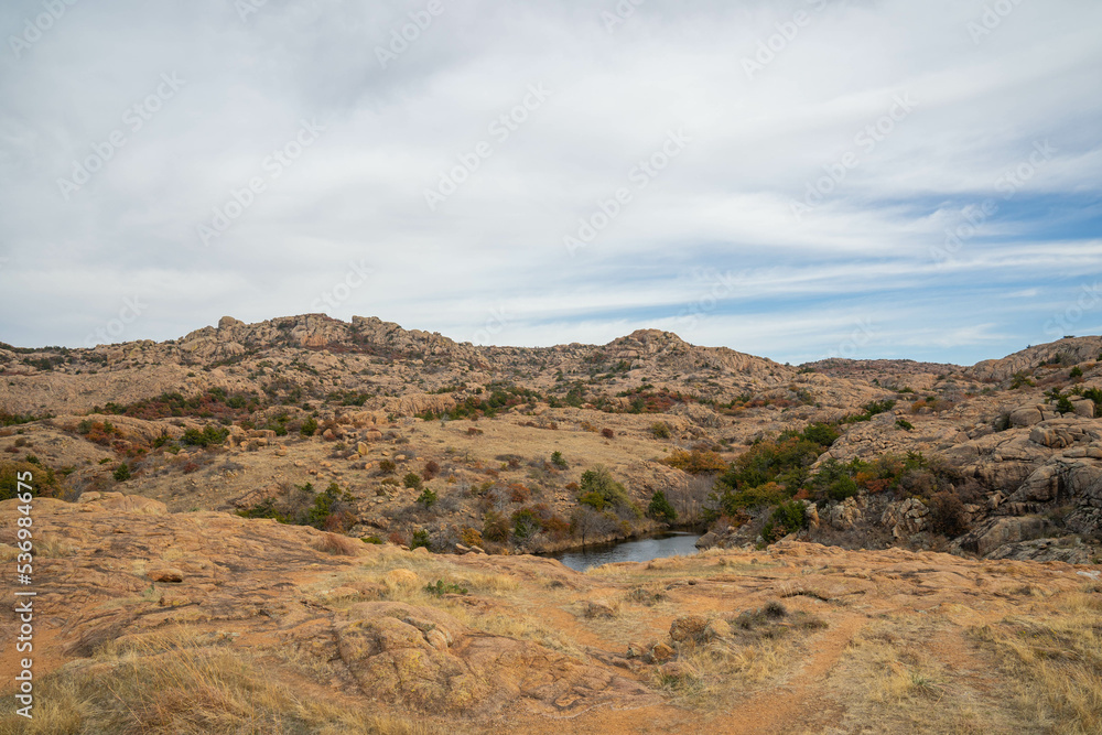 Wichita Mountains Wildlife Refuge in the fall, autumn Wichita Mountains Wildlife Refuge in the fall, autumn