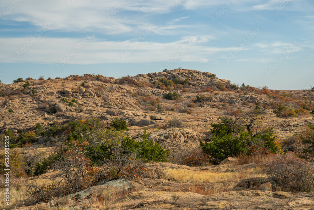 Wichita Mountains Wildlife Refuge in Oklahoma