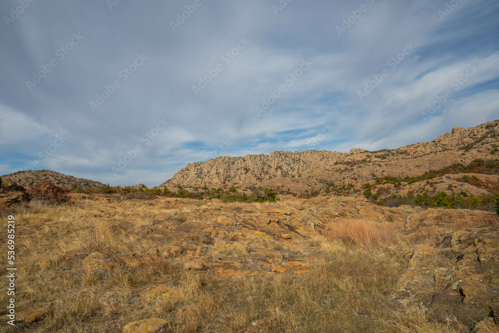 Wichita Mountains Wildlife Refuge in Oklahoma Wichita Mountains Wildlife Refuge in Oklahoma