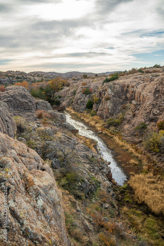Wichita Mountains Wildlife Refuge in Oklahoma Wichita Mountains Wildlife Refuge in Oklahoma