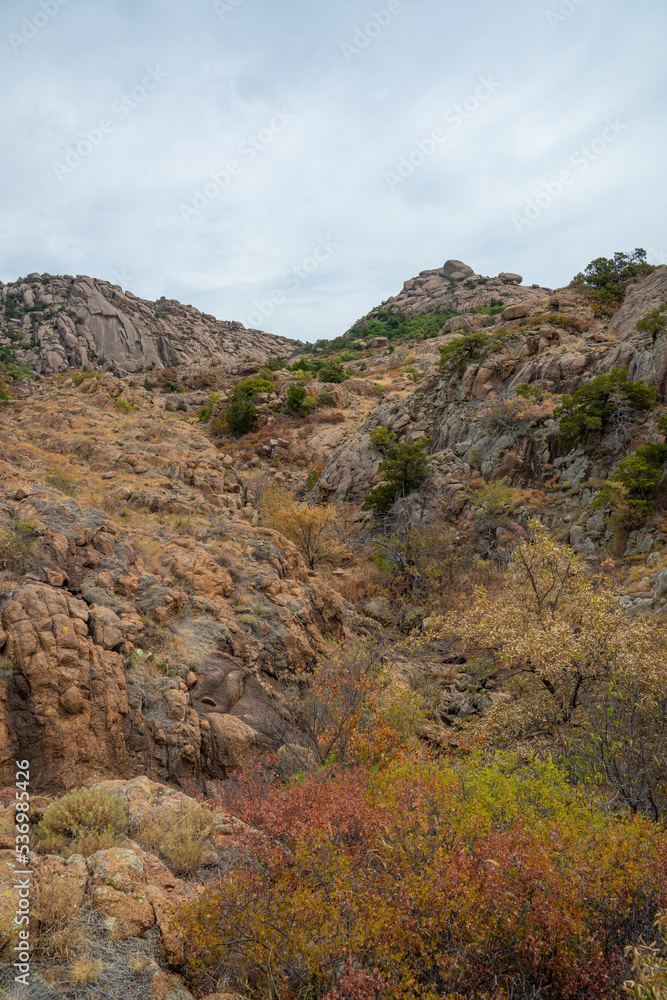Wichita Mountains Wildlife Refuge in Oklahoma Wichita Mountains Wildlife Refuge in Oklahoma