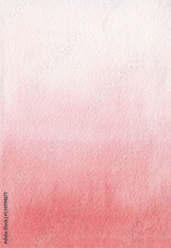Abstract watercolor texture hand drawn illustration pink wash gradient