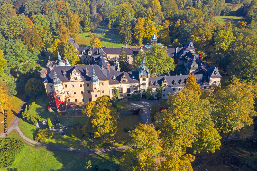 Kliczków Castle, Kliczkow, Lower Silesian Voivodeship, Poland