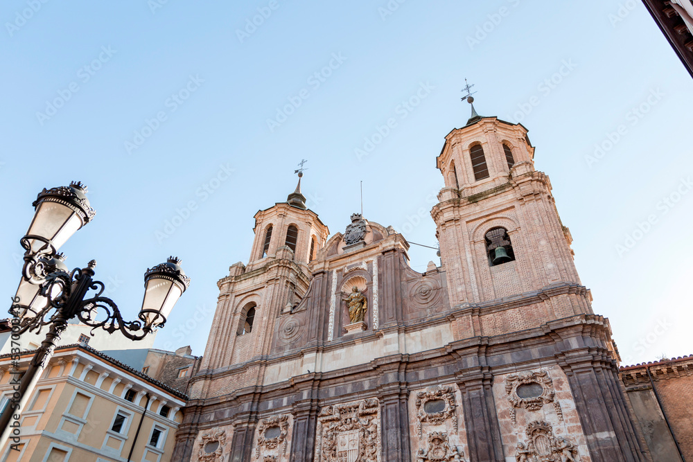 The Church of Santa Isabel de Portugal, or San Cayetano in Zaragoza, Spain