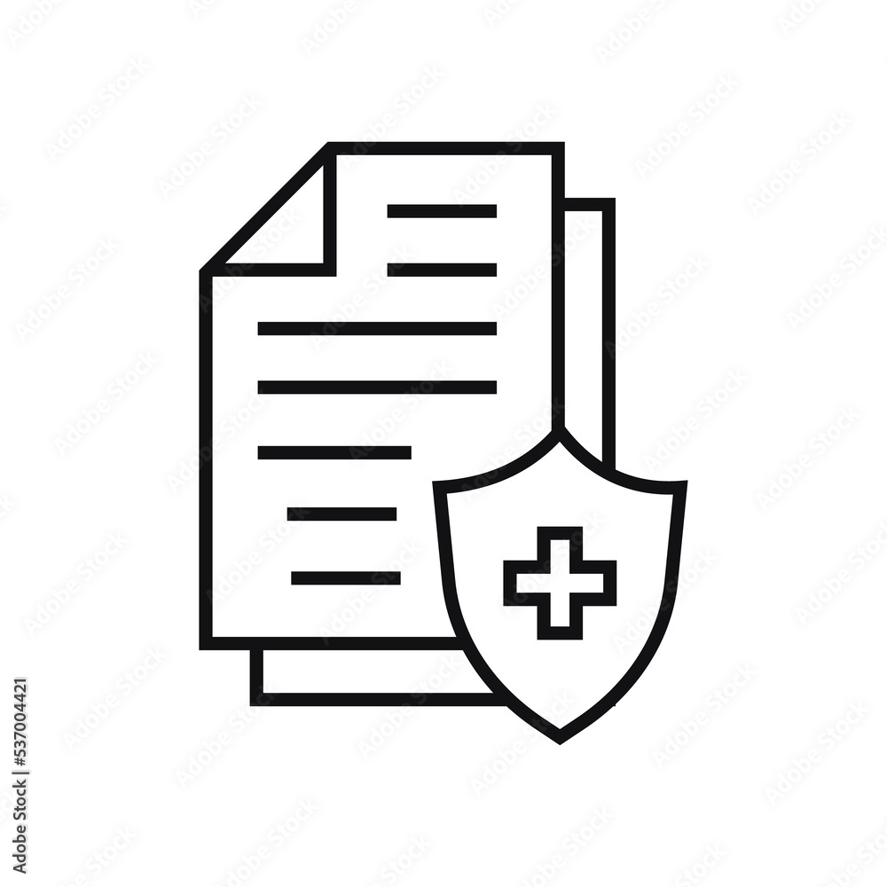 Medical insurance icon. health insurance icon Medical insurance icon. health insurance icon