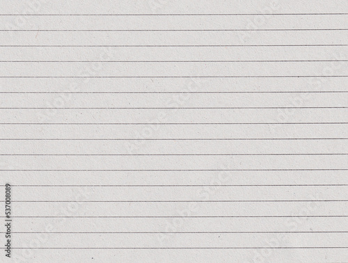 empty lined sheet of paper, mockup, space for text