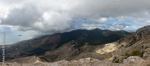 aurunci mountains and gulf of gaeta