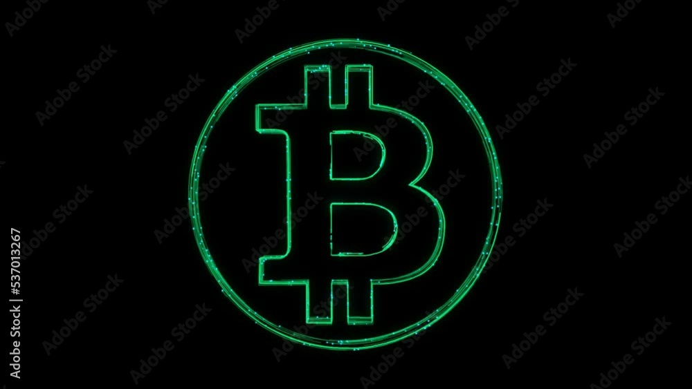 Bitcoin Animated Icon appearing with Lines on black background. Bitcoin digital currency, futuristic digital money, technology worldwide network concept, Bitcoin Animated Icon appearing with Lines on black background. Bitcoin digital currency, futuristic digital money, technology worldwide network concept,