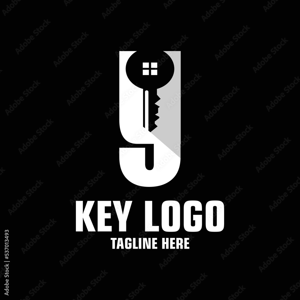 Letter Y Key Logo Design Template Inspiration, Vector Illustration. Letter Y Key Logo Design Template Inspiration, Vector Illustration.