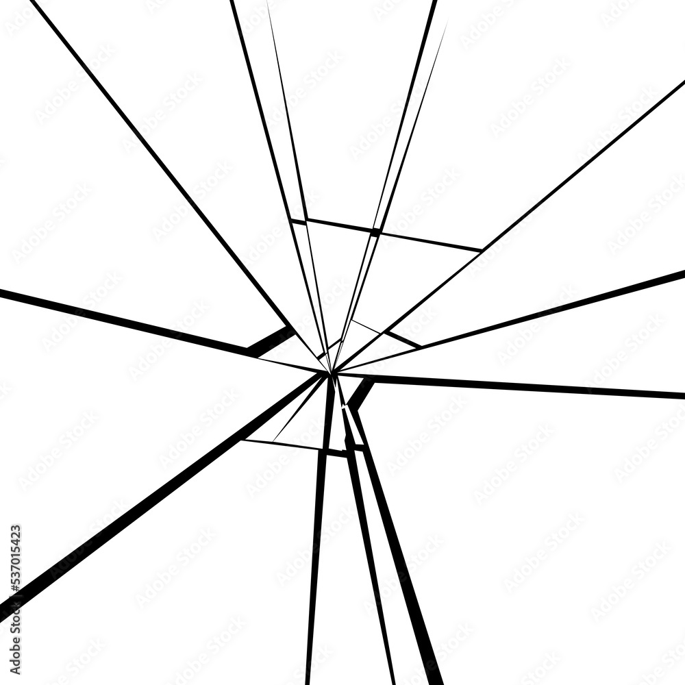 Naklejka premium Broken glass overlay vector background