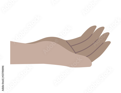 hand human receiving
