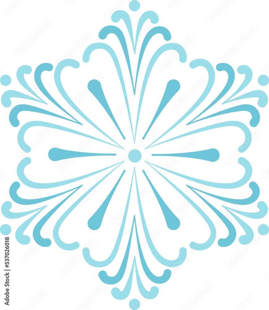 Winter flat icon Singe snowflake element Forecast Winter flat icon Singe snowflake element Forecast