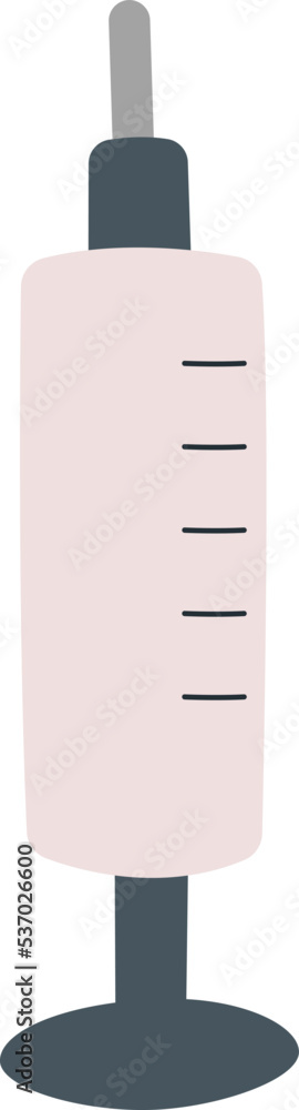 Prick flat icon Special equipment for injections Prick flat icon Special equipment for injections