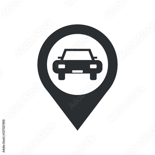 car icon on a white background