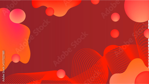 Red background