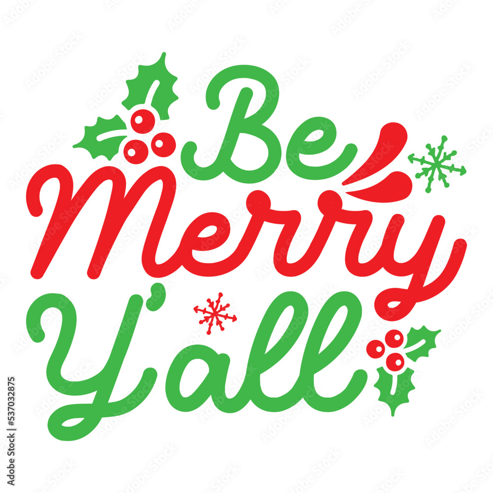 Fototapeta premium Christmas SVG T Shirt Design