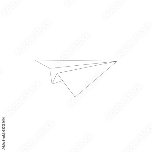 paper plane flight path, path to business