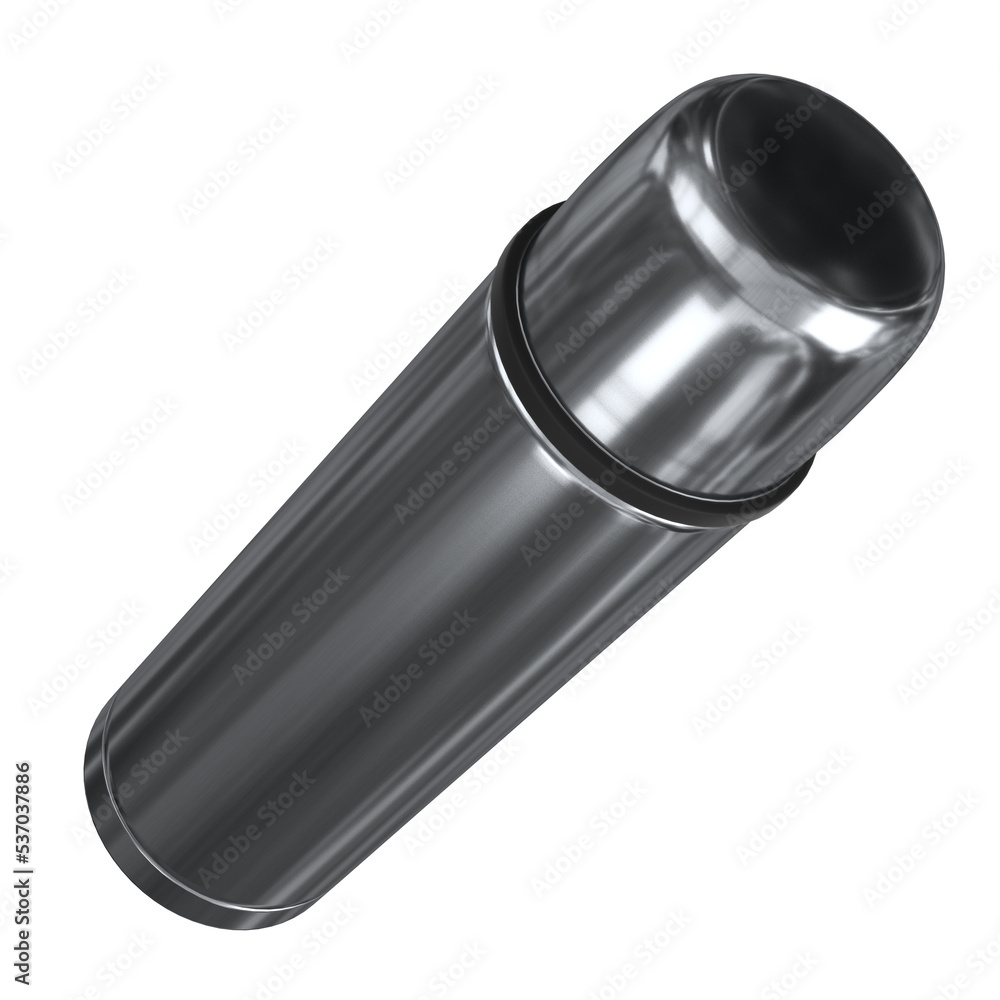 3d rendering illustration of a vacuum flask 3d rendering illustration of a vacuum flask
