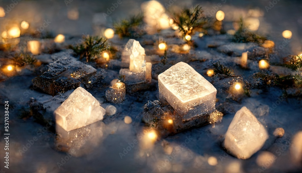 Christmas Abstract 3D Christmas Abstract 3D