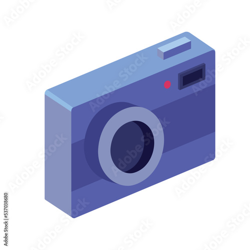 camera photographic device isometric