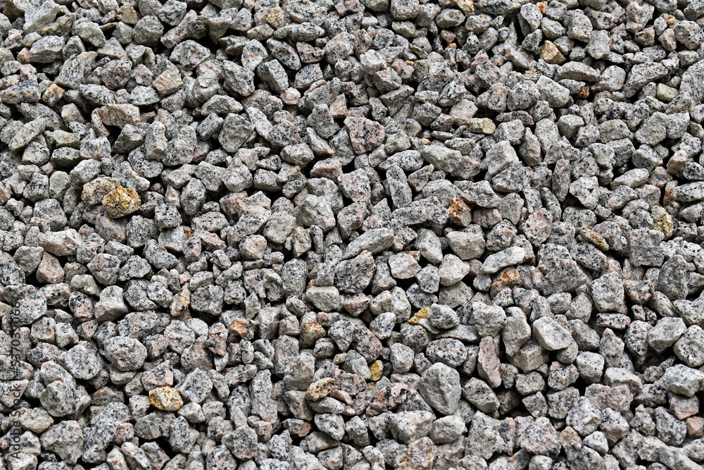 Gray gravel stones, Pebble stone background Gray gravel stones, Pebble stone background