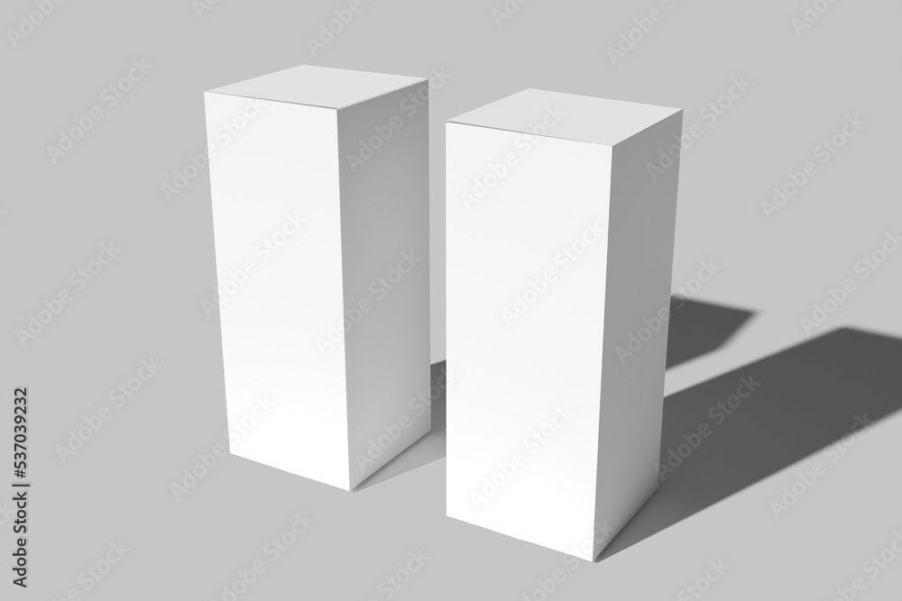 Paper Box Blank Mockup Paper Box Blank Mockup