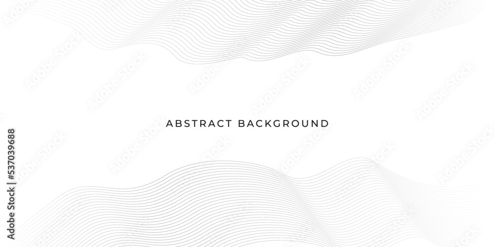 Fototapeta premium Abstract warped Diagonal Striped Background. Vector curved twisted slanting, waved lines pattern. Brand new style for your business design