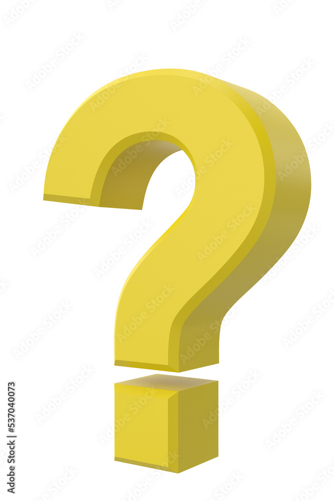 Question mark sign. 3D question mark. Question mark sign. 3D question mark.