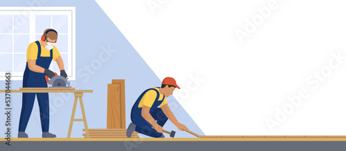 Professional flooring installation service: wooden, laminate, parquet