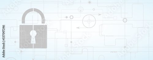 Cybersecurity and information or network protection. Future technology web services for business and internet project