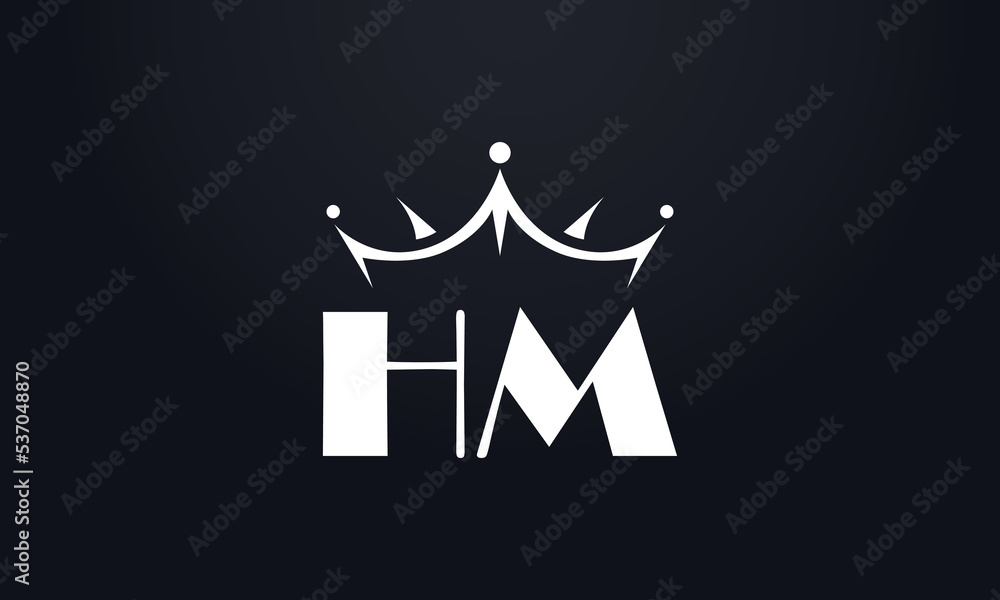 King crown logo design vector and extra bold queen symbol King crown logo design vector and extra bold queen symbol