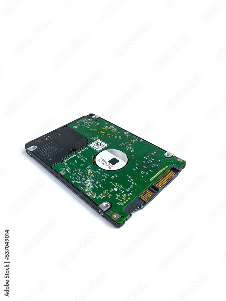Computer hard drive isolated on white background Computer hard drive isolated on white background