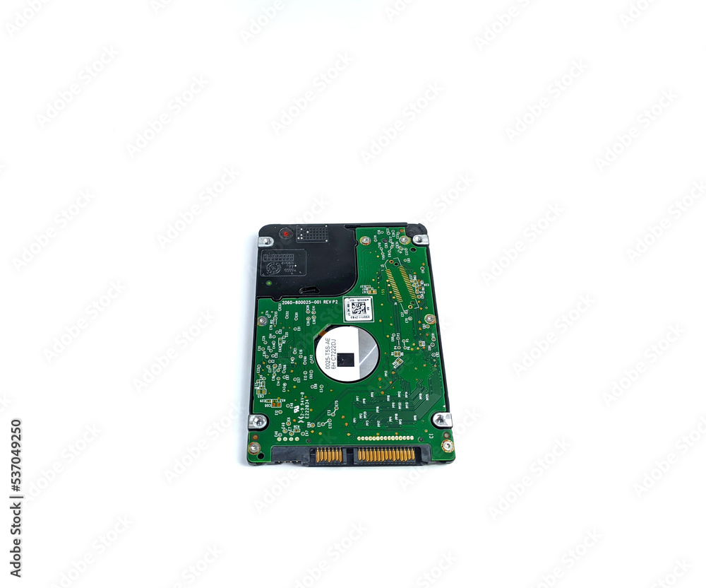 Computer hard drive isolated on white background Computer hard drive isolated on white background