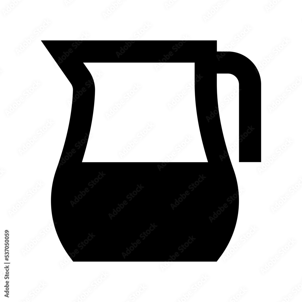 Jug Flat Vector Icon Jug Flat Vector Icon