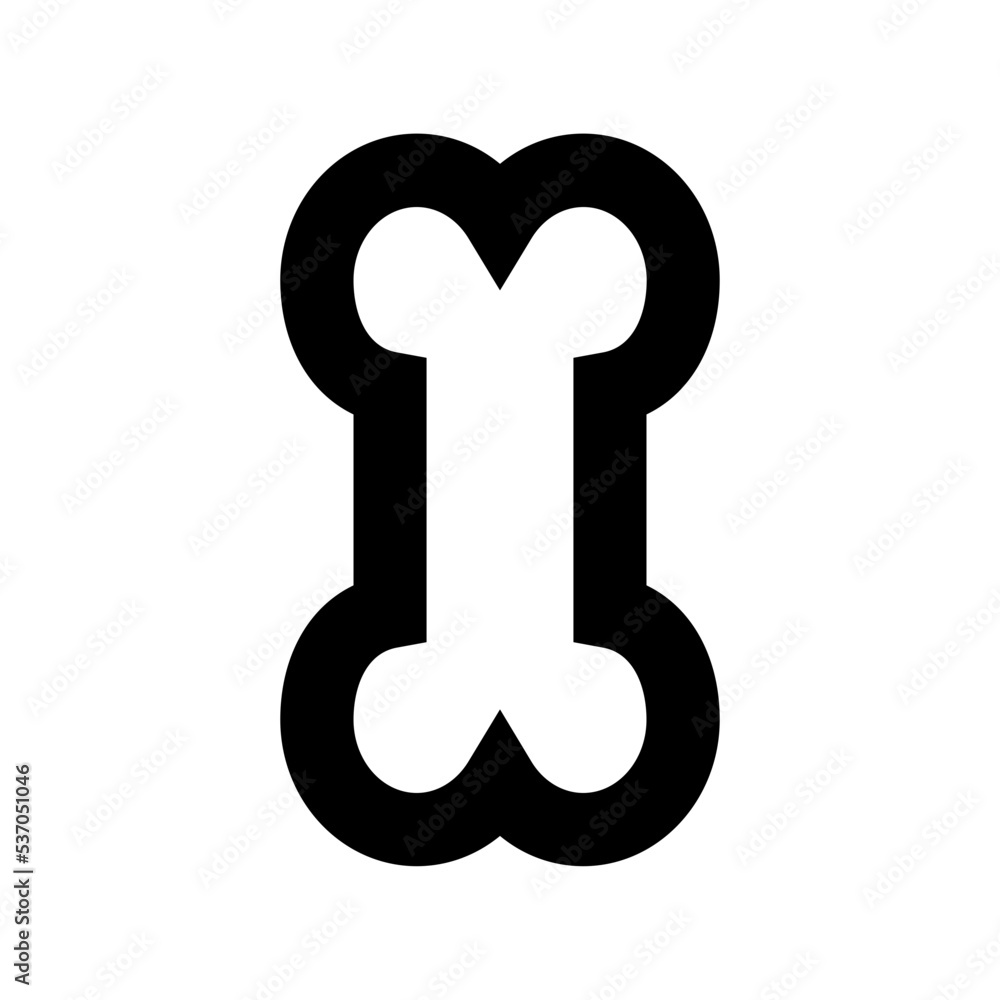 Dog Treat Flat Vector Icon Dog Treat Flat Vector Icon